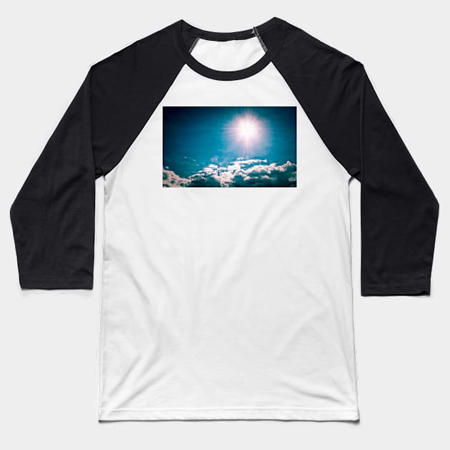 The Sun Baseball T-Shirt by ansaharju